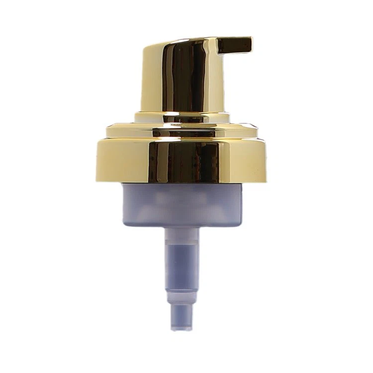 Gold Frosted Bottle Foam Insulation Pump