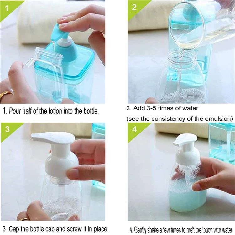 refillable foaming hand soap dispenser