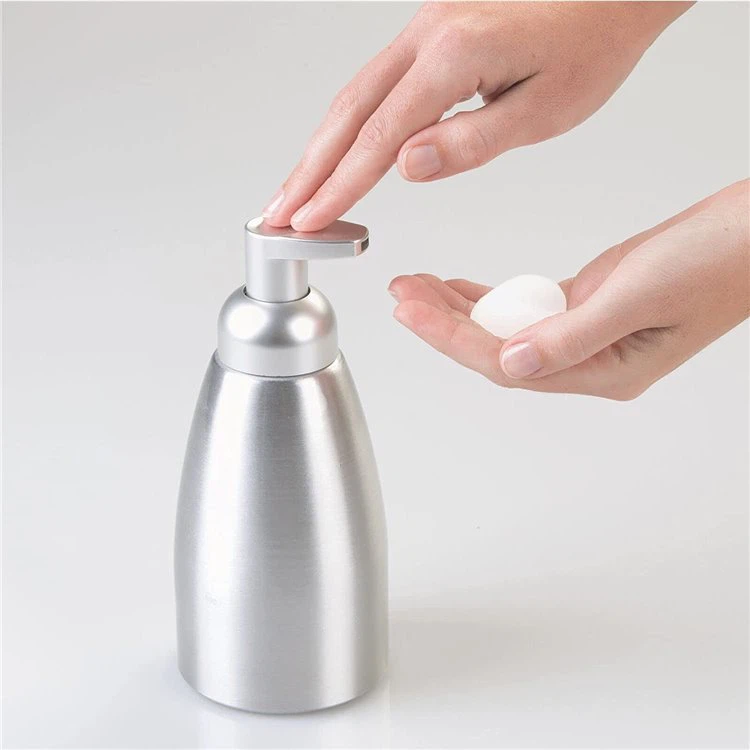 Brushed Nickel Foam Soap Dispenser