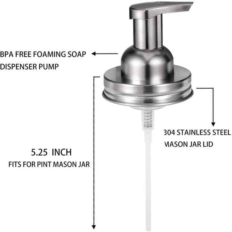 mason jar foaming soap dispenser wholesale