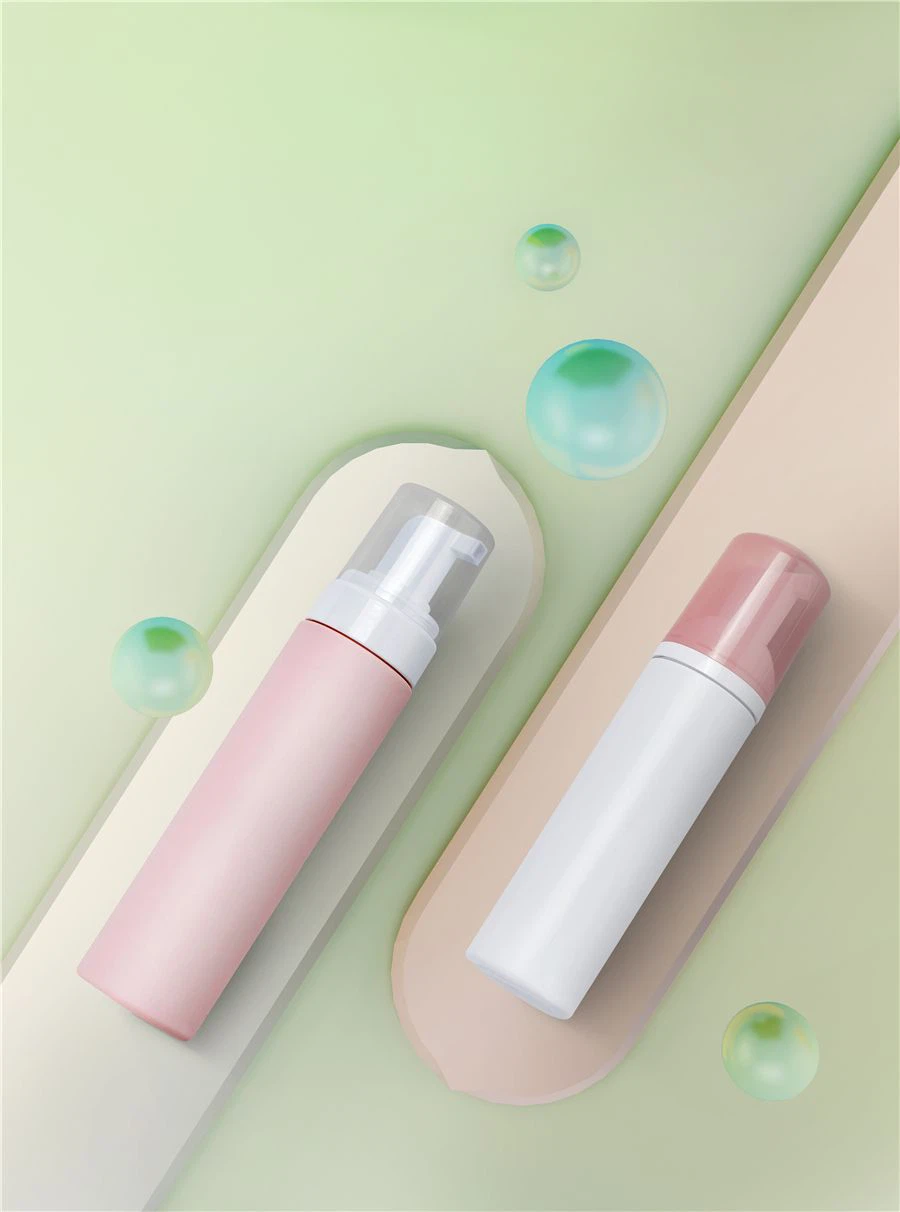 pink foam dispenser pump(001)