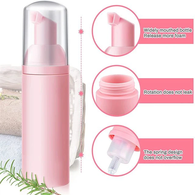 Pink Foam Pump Bottle